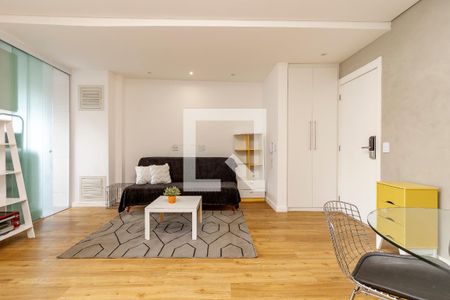 Sala de apartamento à venda com 1 quarto, 48m² em Vila Gertrudes, São Paulo