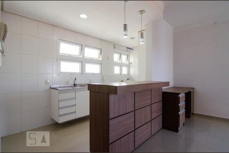 Cozinha de apartamento à venda com 1 quarto, 47m² em Bonfim, Campinas
