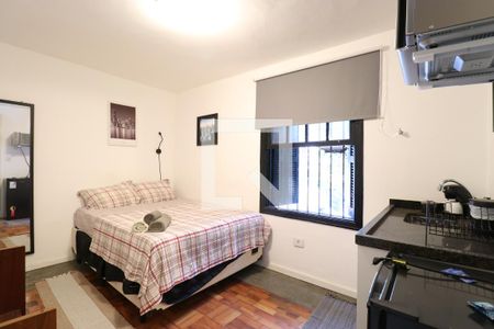 Sala/Quarto de kitnet/studio para alugar com 1 quarto, 13m² em Perdizes, São Paulo