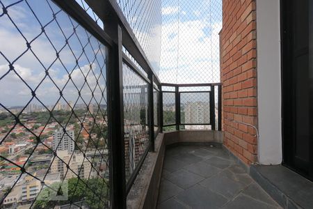 Varanda da Sala de apartamento à venda com 4 quartos, 270m² em Parque Bairro Morumbi, São Paulo