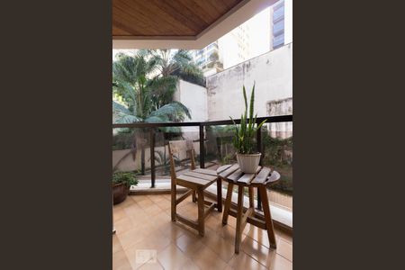 Varanda - Sala de kitnet/studio à venda com 1 quarto, 48m² em Jardim Paulista, São Paulo