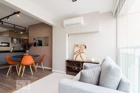 Sala de apartamento à venda com 1 quarto, 36m² em Barra Funda, São Paulo