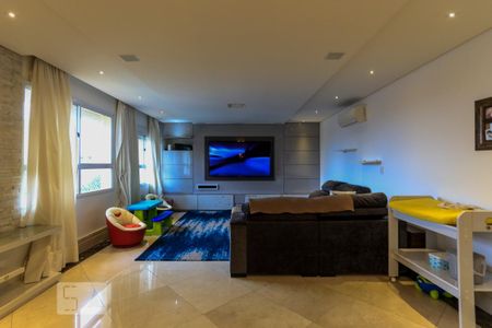 Sala de Estar de apartamento à venda com 3 quartos, 240m² em Ipiranga, São Paulo