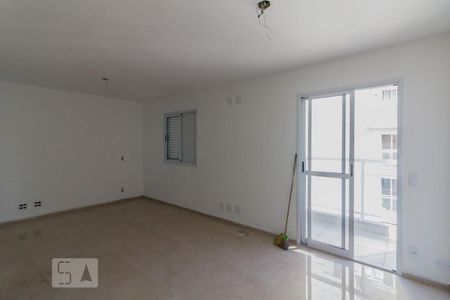 Sala e Quarto de apartamento à venda com 1 quarto, 42m² em Vila Alpina, Santo André