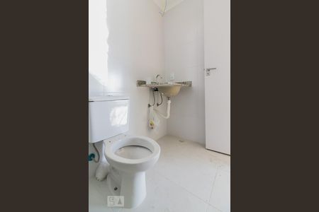 Banheiro de apartamento à venda com 1 quarto, 42m² em Vila Alpina, Santo André
