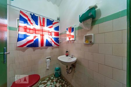 Banheiro  de casa para alugar com 1 quarto, 55m² em Jardim, Santo André