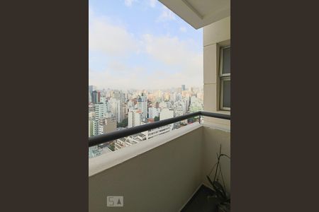 Varanda de apartamento para alugar com 2 quartos, 45m² em Santa Cecília, São Paulo