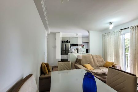 sala de estar/jantar de apartamento para alugar com 2 quartos, 52m² em Jardim Celeste, São Paulo