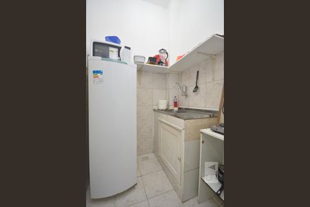 Studio à venda com 40m², 1 quarto e sem vagaCozinha 
