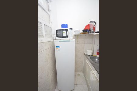 Studio à venda com 40m², 1 quarto e sem vagaCozinha 