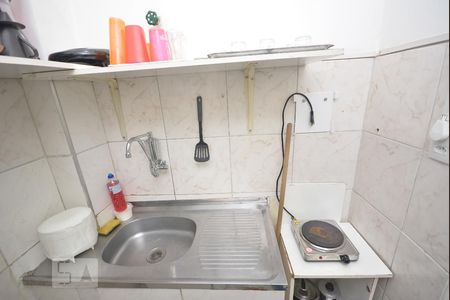 Studio à venda com 40m², 1 quarto e sem vagaCozinha 