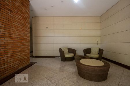 Apartamento para alugar com 49m², 1 quarto e 2 vagas Apartamento para alugar com 49m², 1 quarto e 2 vagasHall social