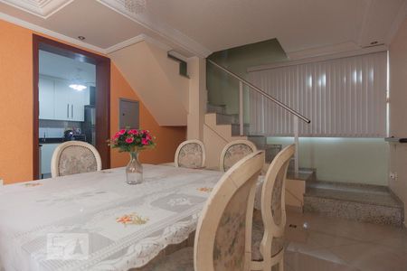 Sala almoço ou jantar de casa de condomínio à venda com 5 quartos, 215m² em Vila Maria Eugênia, Campinas