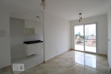 Sala e cozinha de apartamento para alugar com 2 quartos, 60m² em Taquaral, Campinas