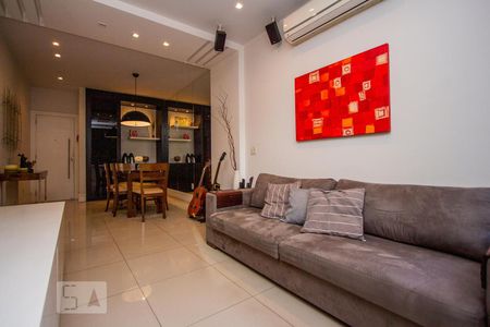 Sala de apartamento para alugar com 3 quartos, 100m² em Flamengo, Rio de Janeiro