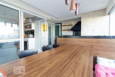 Varanda Gourmet de apartamento para alugar com 2 quartos, 124m² em Jardim Dom Bosco, São Paulo