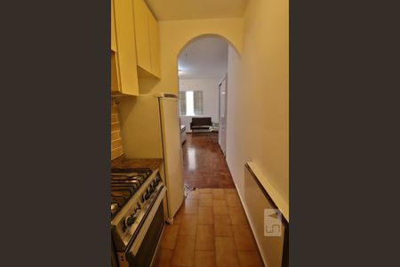 Cozinha de apartamento para alugar com 1 quarto, 29m² em Jardim Paulista, São Paulo