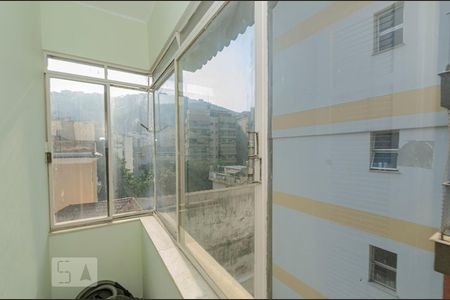 Apartamento à venda com 100m², 3 quartos e sem vagaVaranda quarto 1