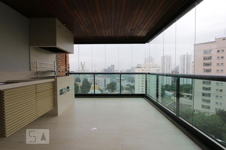 varanda da sala de apartamento para alugar com 4 quartos, 467m² em Real Parque, São Paulo
