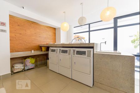 Studio à venda com 57m², 1 quarto e 1 vagaLavanderia