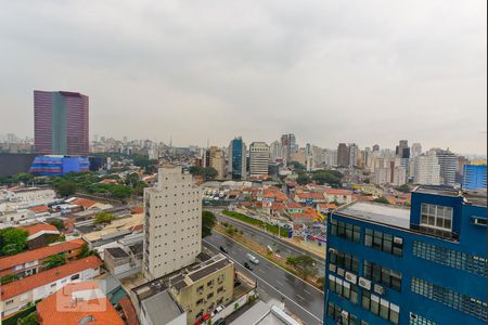 Studio à venda com 57m², 1 quarto e 1 vagaVaranda