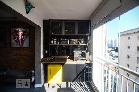 Varanda gourmet de apartamento à venda com 2 quartos, 68m² em Parque São Jorge, São Paulo