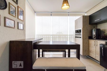 Varanda Gourmet de apartamento à venda com 3 quartos, 83m² em Vila Prudente, São Paulo