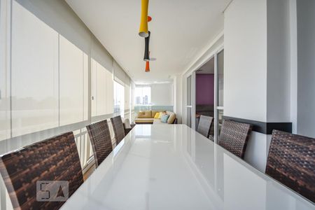 Varanda gourmet de apartamento à venda com 3 quartos, 138m² em Vila Andrade, São Paulo
