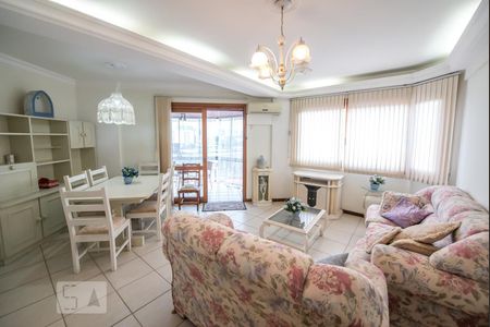 Sala De Estar de apartamento para alugar com 3 quartos, 123m² em Ideal, Novo Hamburgo