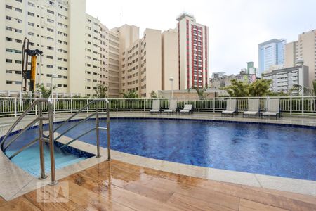 Área comum - Piscina de apartamento para alugar com 1 quarto, 40m² em Bela Vista, São Paulo