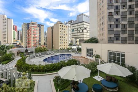 Vista  de apartamento para alugar com 1 quarto, 40m² em Bela Vista, São Paulo