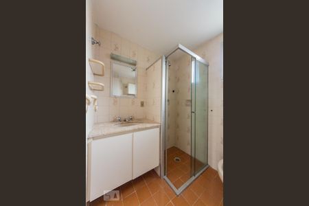 Banheiro social de apartamento para alugar com 2 quartos, 70m² em Jardim Paulista, São Paulo