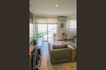 Sala de apartamento à venda com 1 quarto, 57m² em Vila Clementino, São Paulo