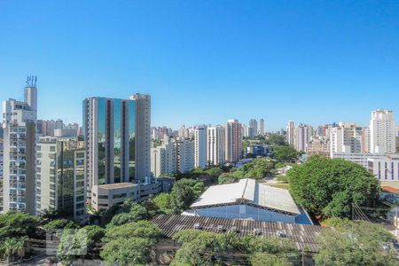 Vista varanda de apartamento à venda com 1 quarto, 57m² em Vila Clementino, São Paulo