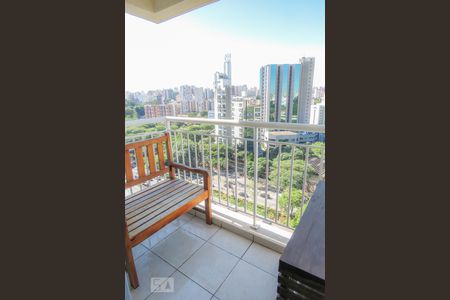 Varanda  de apartamento à venda com 1 quarto, 57m² em Vila Clementino, São Paulo