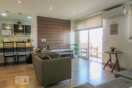 Sala de apartamento à venda com 1 quarto, 57m² em Vila Clementino, São Paulo