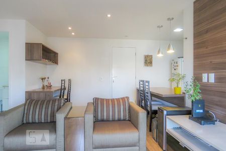 Sala de apartamento à venda com 1 quarto, 57m² em Vila Clementino, São Paulo