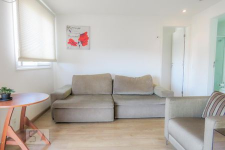 Sala de apartamento à venda com 1 quarto, 57m² em Vila Clementino, São Paulo