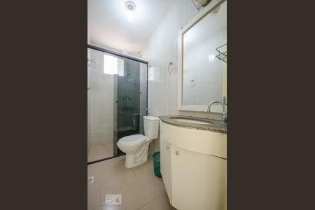 Banheiro da Suíte  de apartamento para alugar com 2 quartos, 60m² em Buritis, Belo Horizonte