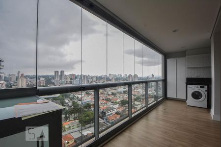 Varanda de apartamento para alugar com 1 quarto, 55m² em Santo Amaro, São Paulo