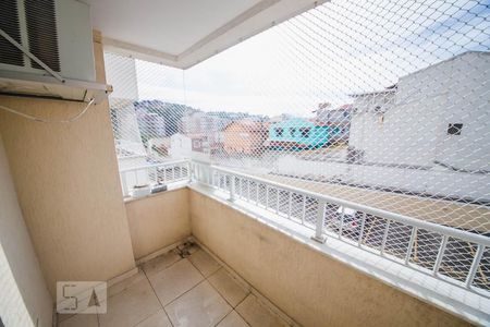 Varanda da sala  de apartamento à venda com 3 quartos, 70m² em Badu, Niterói
