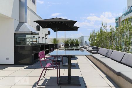 Área de Lazer de kitnet/studio para alugar com 1 quarto, 35m² em Consolação, São Paulo