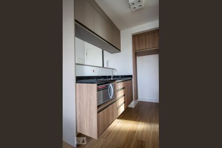 Cozinha de kitnet/studio à venda com 1 quarto, 33m² em Pinheiros, São Paulo