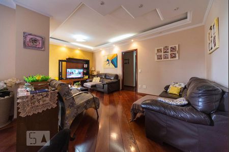 Sala de apartamento à venda com 3 quartos, 130m² em Parque das Nações, Santo André