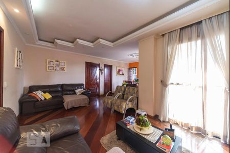 Sala de apartamento à venda com 3 quartos, 130m² em Parque das Nações, Santo André