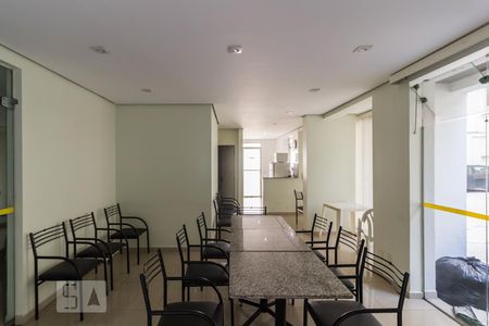 Apartamento para alugar com 44m², 1 quarto e 1 vagaSalão de festas
