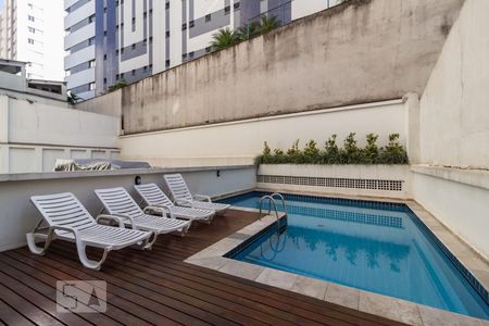 Apartamento para alugar com 44m², 1 quarto e 1 vagaPiscina