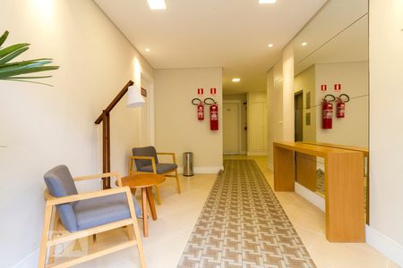 Apartamento à venda com 49m², 2 quartos e 1 vagaHall Social 