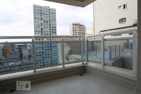 Varanda de apartamento para alugar com 1 quarto, 45m² em Santa Efigênia, São Paulo