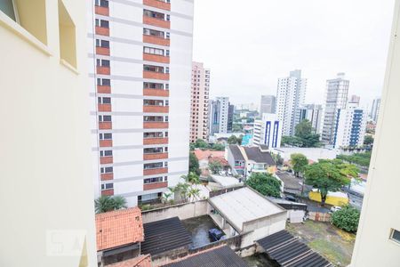 Vista sala de apartamento à venda com 2 quartos, 72m² em Vila Léa, Santo André
